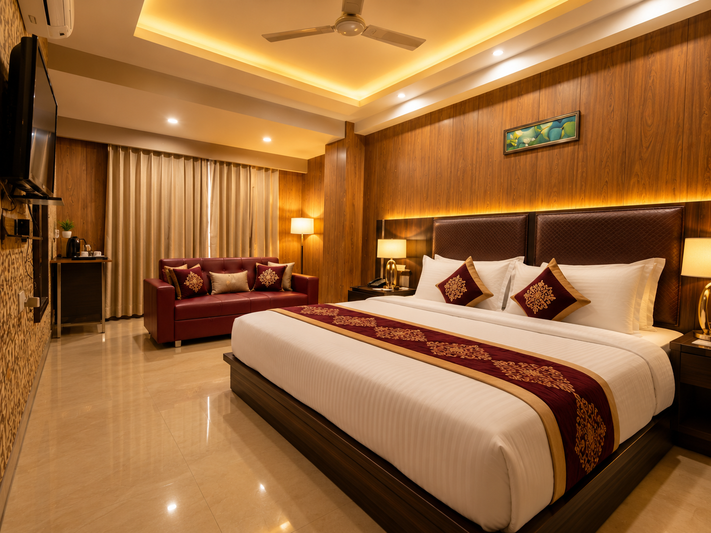 Executive Double Bed Room at Hotel Imperial Blue