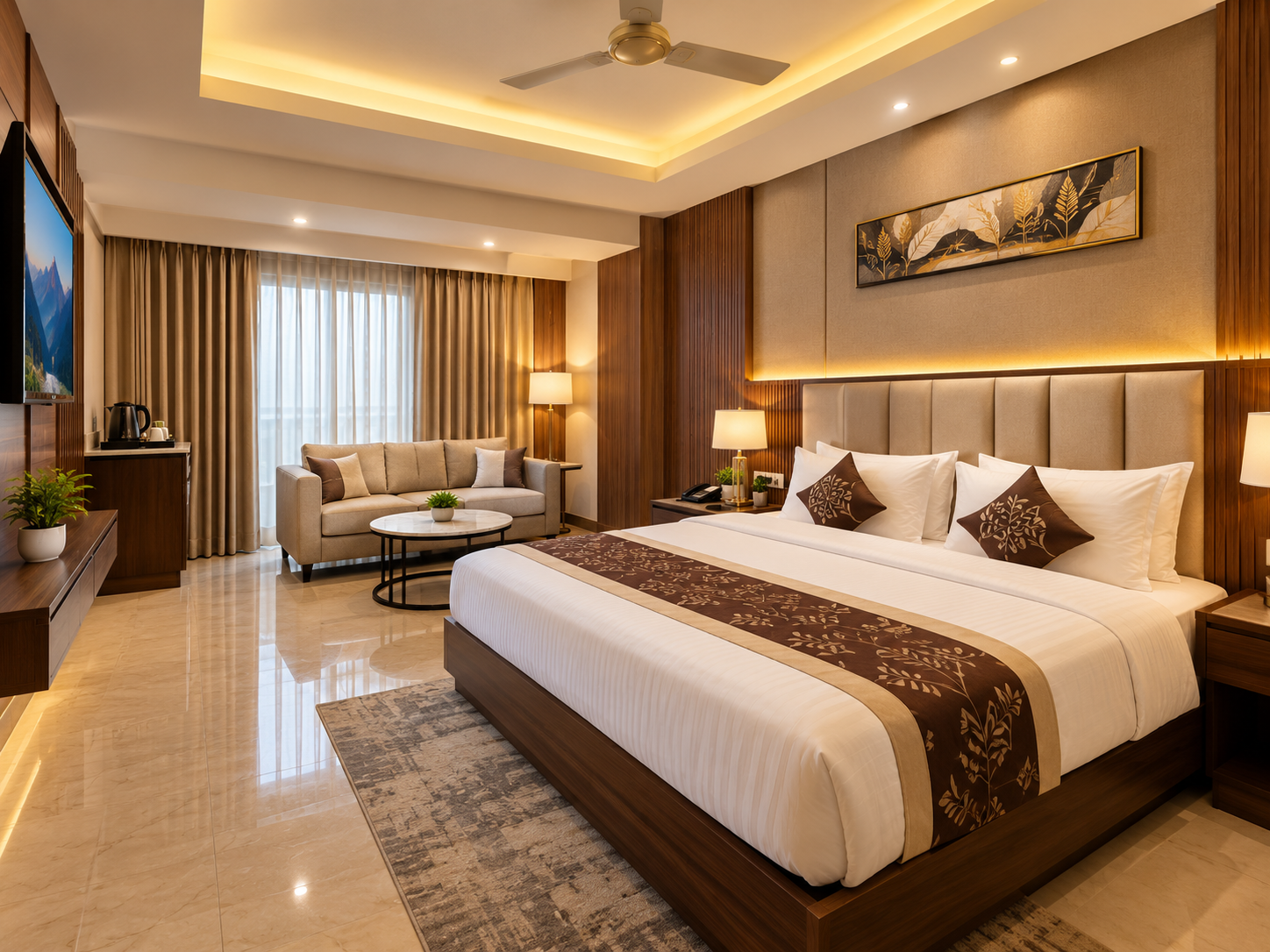 Superior Double Bed Room at Hotel Imperial Blue